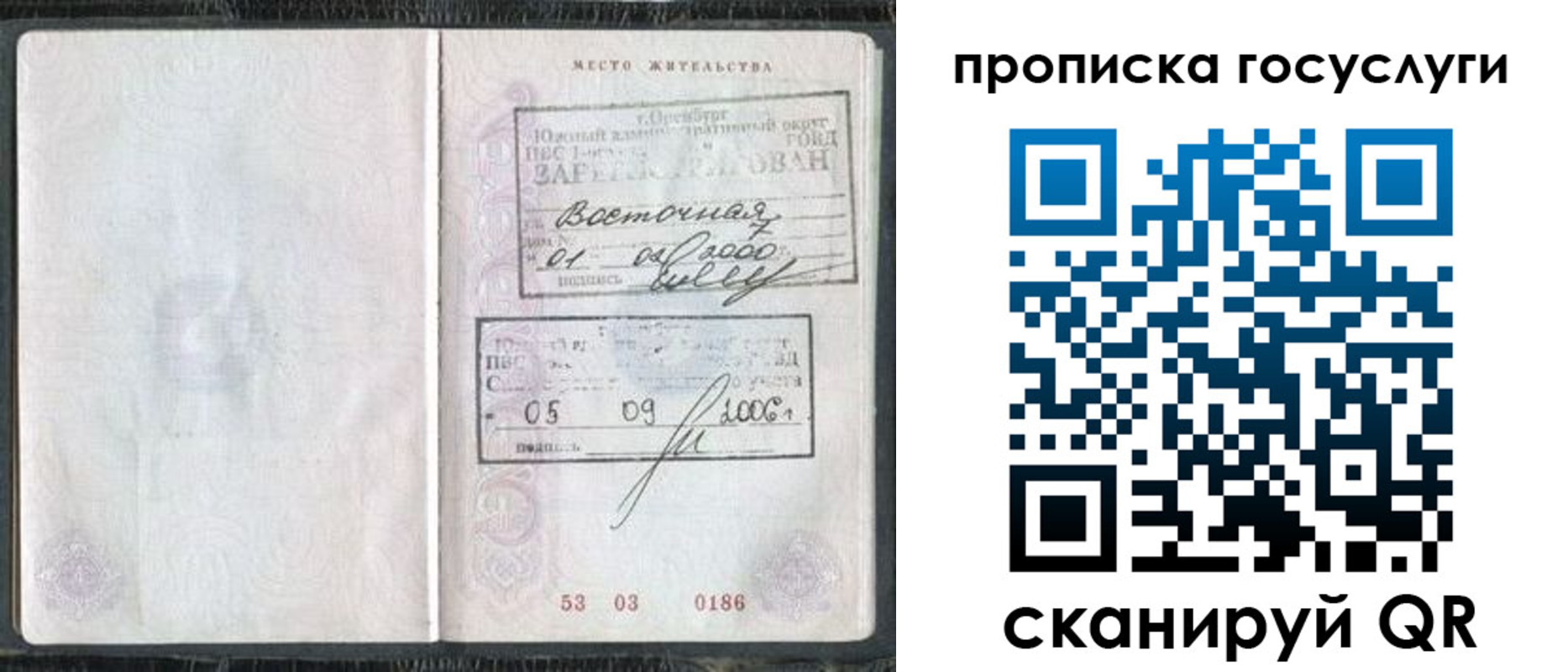 временная регистрация для школы в Озёрах